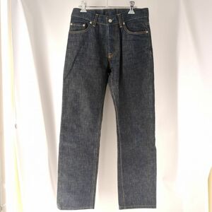  Helmut Lang Denim брюки размер 28 индиго мужской CLASSIC RAW DENIM CLASSIC CUT б/у одежда б/у *3114/ высота . магазин 