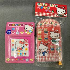  Hello Kitty pachinko game 16 surface puzzle 1997 year that time thing unopened Sanrio retro pop fancy 