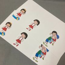 昭和レトロ ちびまる子ちゃん 絵はがき② 3枚入10パック（30枚）セット 当時物 パチ 珍品 駄菓子屋_画像7