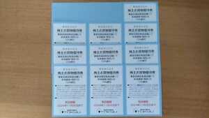 【未使用】東急　株主お買物優待券　10枚セット 有効期間2024年11月30日　株主優待　東急百貨店　a