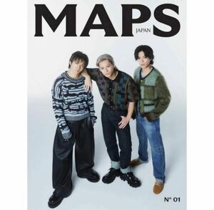 MAPS JAPAN 創刊号（日本版）Number_i 新品・未読　平野紫耀　神宮寺勇太　岸優太