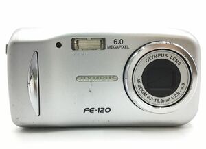 05530 【動作品】 OLYMPUS オリンパス FE-120 コンパクトデジタルカメラ 電池式