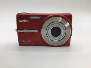 05244 【動作品】 SANYO サンヨー Xacti DSC-X1200 コンパクトデジタルカメラ バッテリー付属