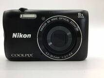 00469 【動作品】 Nikon ニコン COOLPIX A300 コンパクトデジタルカメラ バッテリー付属 _画像1