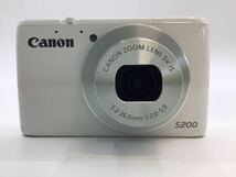 09324 【動作品】 Canon キャノン PowerShot S200 コンパクトデジタルカメラ バッテリー付属_画像2