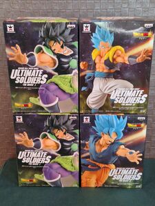 ドラゴンボール超 ULTIMATE SOLDIERS ブロリー 孫悟空　ゴジータ