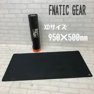 T■ FNATICGEAR フナティックギア DASH ダッシュ 950×500mm 厚み3mm XDサイズ ゲーミンマウスパッド マット 滑り止め ブラック 黒 撥水