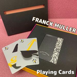 Y■非売品■ FRANCK MULLER フランクミューラー トランプ 箱付き ノベルティ プラスチックカード カードゲーム コレクション