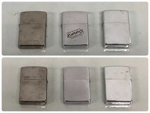 H■④ ZIPPO ジッポー 9点 まとめ売り ケース付 オイルライター OKINAWA U.S.MARINE CORPS Budweiser 他 喫煙具 ライター 中古品 ジャンク_画像2