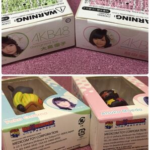 SU■未開封■ BE@RBRICK×AKB48 ベアブリック ストラップ まとめて 2点 セット 大島優子 前田敦子 セブンイレブンフェア フィギュア 非売品の画像10