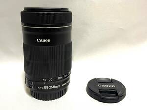 美品　CANON EF-S 55-250mm F4-5.6 IS STM 