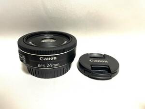 美品　CANON EF-S 24mm f2.8 STM