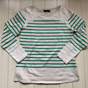 長袖ボーダーシャツ・カットソー11 ボーダー 長袖