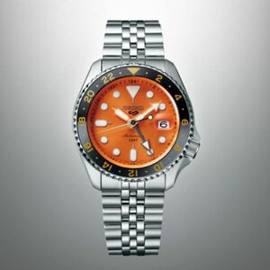 『新品未使用』『詳細必読』GMT SSK005KC skx スポーツセイコー5 自動巻き　ジュビリーブレス SEIKO 腕時計