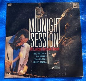 ☆LD/MIDNIGHT SESSION ミッド・ナイト・セッション MILT JACKSON RAY BROWN QUARTET ミルト・ジャクソン レイ・ブラウン カルテット491円