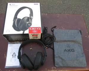 ☆AKG K361-Y3 密閉型モーターヘッドフォン ブラック◆プロフェッショナル・スタジオヘッドホン7,991円