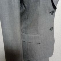 コムサデモード テーラードジャケット セットアップ 11 グレー系 古着 スーツ 上下 レディースファッション ビジネス _画像8