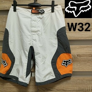 FOX RACING( fox racing ) shorts W32 white (My38) race wear motocross &MTB RN #97275 # takkyubin (home delivery service) compact shipping!