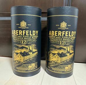 ●アバフェルディ 12年 2本セット シングルモルト ウイスキー 正規品 ABERFELDY 