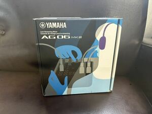 YAMAHA AG06 MK2 Live Streaming Mixer ヤマハ ミキサー 箱付き