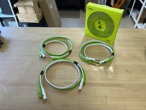 OYAIDE d RTS class B/d RCA class B oyaide audio cable 3 pcs set present condition goods 