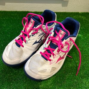 バトミントンシューズ【中古】 MIZUNO 