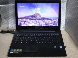 ■ Lenovo G50(プラチナ) Celeron N2840, 15.6インチ, SSD 120GB, 8GB, Windows11 Pro 64bit, Wi-Fi, カメラ, DVD-Multi