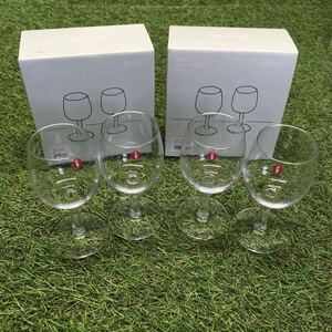 GX5134 iittala イッタラ Raami Aperitif glass Aperitiivilasi 120ml 箱破れ有り ペア クリア 北欧 2点まとめ 未使用 保管品 グラス