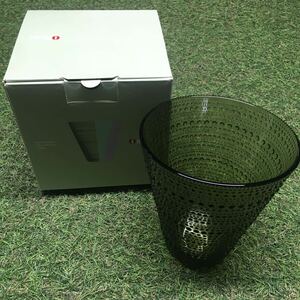 GX4394 iittala iittala rental te hell mi366063 154mm moss green vase tsubo unused storage goods vase 
