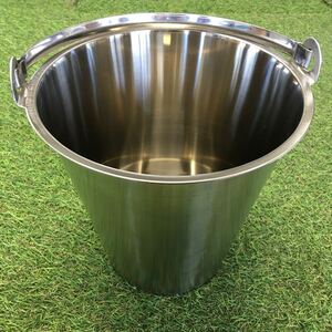 RX280 Linden Lynn tenyonas523007-03 plain bucket 7L stainless steel bucket cleaning supplies unused storage goods household articles 