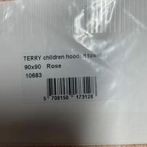 RX333-D-06 Georg Jensen Damask ジョージ ジェンセン ダマスクTERRY children hooded towel バスタオル 90×90 未使用 展示品 タオル_画像5