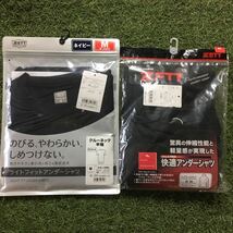 RR346-A52 ZETT ゼット クルーネック半袖 アンダーシャツ ベースボールTシャツ 野球 Mサイズ 4点まとめ 未使用 展示品 ウェア_画像2