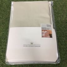 RX504-A51 Georg Jensen Damask ジョージ ジェンセン ダマスク PERCALE bed linen 150×210cm 寝具 2点まとめ 未使用 保管品 シーツ_画像2