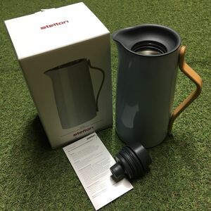 RE006-A01 Stelton Emma バキュームジャグコーヒー X-200 コーヒー 1.2L ブルー インテリア キッチン用品 未使用 保管品 ポット