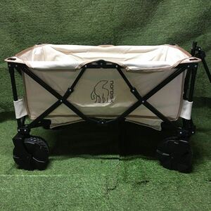 RE019 NORDISKnoru disk 127012 cotton campus Wagon folding type carry cart camp unused storage goods outdoor goods 
