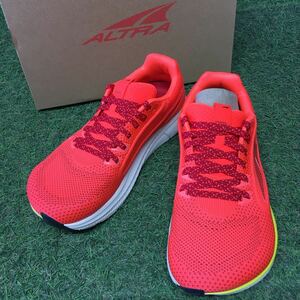 YO003 ALTRA アルトラ M ESCALANTE 3 UK6.5 25.0～25.5cm ロードランニングシューズ NEON/CORAL アウトドア 未使用 展示品 靴