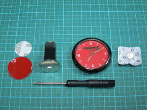  Suzuki Swift Sports quarts clock red . light ZC31S ZC32S ZC33S