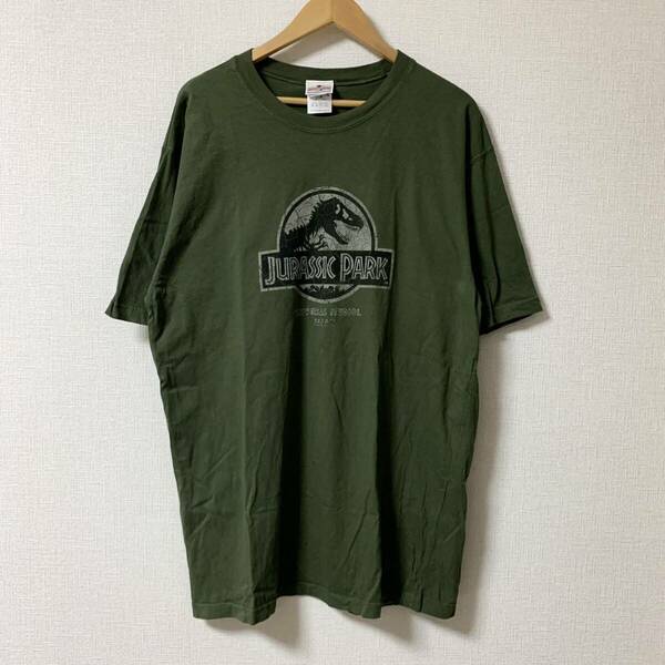 00sジュラシックパーク Tシャツ 映画 movie USJ 古着 ビンテージ vintage ヴィンテージ USA製 アメリカ製 