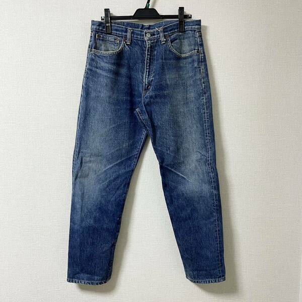 90s 90年代 BOBSON ボブソン the jeans 藍染 レプリカ デニム 古着 vintage ヴィンテージ ビンテージ ジーンズ パンツ アースカルチャー 