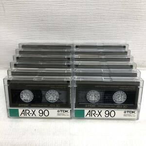 0509E6 TDK cassette tape AR-X 90 12 pcs set NORMAL POSITION TYPE Ⅰ normal record medium audio equipment 