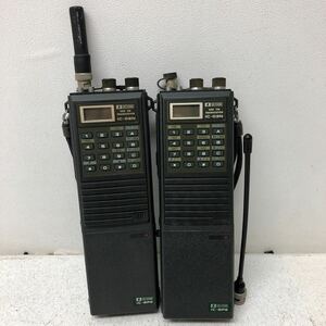 0510F ICOM アイコム トランシーバー 2点セット IC-02N / IC-03N VHF FM TRANSCEVER アマチュア無線機 無線機 ハンディー 