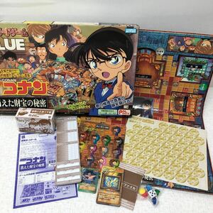 0511C 名探偵コナン 推理ボードゲーム CLUE 消えた財宝の秘密 PORKER BROTHERS ボードゲーム ゲーム アニメグッズ