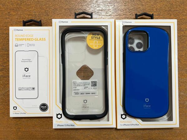 iFace iPhone13 Pro Max ガラスフィルム　ケース