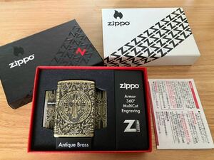 ZIPPO アーマー Manufacturing Company クロス 海外限定モデル 希少品 入手困難 オイルライター ジッポ