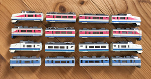 Bトレインショーティー　ＪＲ特急形電車　４種類　１６両セット