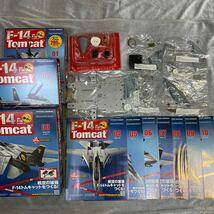 1〜140号 アシェット 1/32 週刊 F-14 トムキャット TOMCAT 新品未使用 ダイキャスト ギミックモデル デアゴスティーニ ディアゴスティーニ _画像2