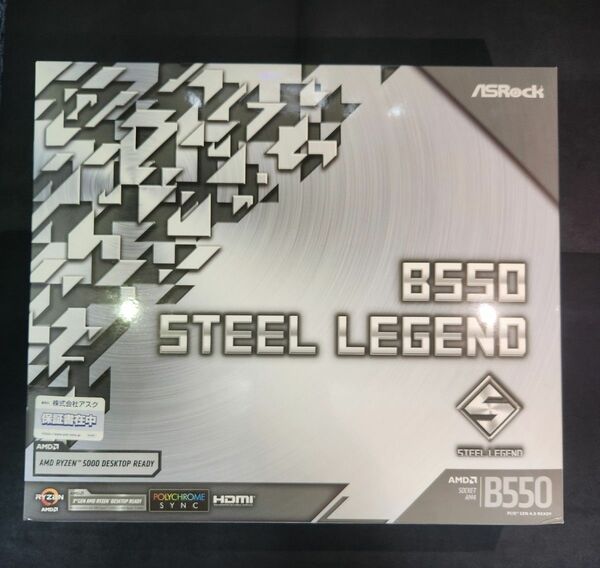 新品未使用品 ASRock B550 STEEL LEGEND 