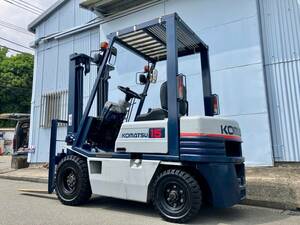 ★絶good condition★ディーラー整備vehicle★1.5t Komatsu forklift★超低稼働★FG15★小松1.5tonne