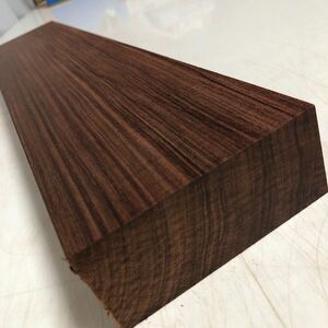 ローズウッド　柾目厚板ブロック　美品　503×106×46 80サイズ