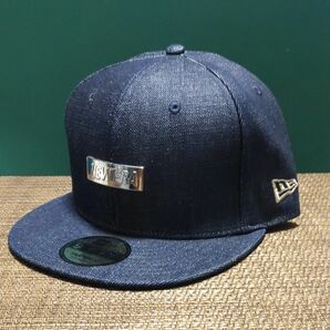 完売品　レア　NEWERA ニューエラ　9FIFTY デニム　メタル　プレート　キャップ